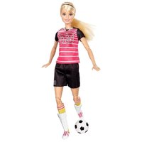 Barbie Кукла Безграничные движения Футболистка Блондинка