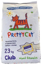 PrettyCat Наполнитель Wood Granules (23 кг) фото